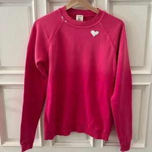 I Stole My Boyfriend’s Sweatshirt Pink Ombré Heart Sweatshirt